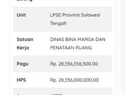 Dugaan Korupsi Proses Tender Jalan Sambiut-Salakan, Kejati Sulteng : Masih Penyelidikan