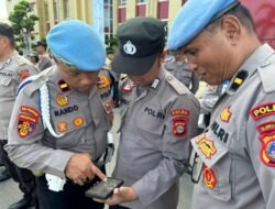 Cegah Judi Online, Kabid Propam Pimpin Sidak Ponsel Personel Polda Sulteng