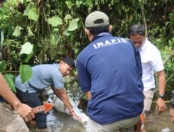 Kapolres Pimpin Olah TKP Penemuan Jenazah di Banggai Laut yang di lakukan oleh Unit Identifikasi Satreskrim Polres Bangkep