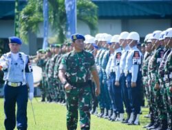 Kasdam XIII/Merdeka Pimpin Upacara Gelar Operasi Gaktib Dan Operasi Yustisi Polisi Militer TNI Tahun 2025