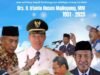 Bupati Rusli Moidady ucapkan Belasungkawa Wafatnya mantan Bupati Irianto, Bangkep Kibarkan Bendera Setengah Tiang