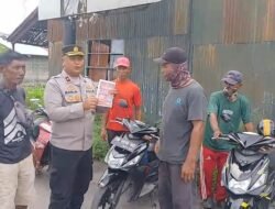 Kabag Ops Polres Bangkep Sosialisasikan Call Center Polri 110, Agar Masyarakat Dapat Respon Cepat Kepolisian