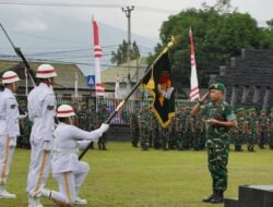 Pangdam XXIII/Palaka Wira Mayjen Binsar Sianipar Tiba di Makodam, Disambut Tradisi Penciuman Duaja