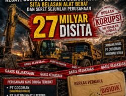 Skandal Tambang Nikel Meledak! Kejati Sulteng Bongkar Dugaan Korupsi, Sita Belasan Alat Berat dan Seret Sejumlah Perusahaan