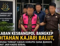 Kaban Kesbangpol Bangkep Ditahan Kajari Balut, Diduga Terkait Kasus Korupsi Dana Bansos