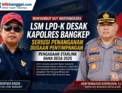 Menyambut HUT Bhayangkara, LSM LPD-K Desak Kapolres Bangkep Seriusi Penanganan Dugaan Penyimpangan Pengadaan Starlink Dana Desa 2025