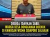Diduga Edarkan Sabu, Warga Desa Bongganan Dibekuk di Kawasan Wisma Sidapore Salakan