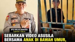 Sebarkan Video Asusila Bersama Anak di Bawah Umur, Oknum Linmas di Totikum Selatan Diamankan Polisi