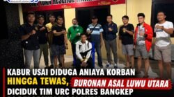 Kabur Usai Diduga Aniaya Korban hingga Tewas, Buronan Asal Luwu Utara Diciduk Tim URC Polres Bangkep di Pelabuhan Salakan