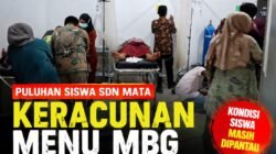 Puluhan Siswa SDN Mata Diduga Keracunan Usai Menyantap Menu MBG dari SPPG Kanali