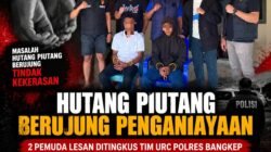 Hutang Piutang Berujung Penganiayaan, Dua Pemuda Lesan Ditangkap Tim URC Polres Bangkep