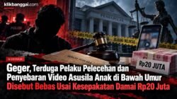 Geger, Terduga Pelaku Pelecehan dan Penyebaran Video Asusila Anak di Bawah Umur Disebut Bebas Usai Kesepakatan Damai Rp20 Juta