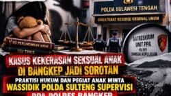 Kasus Kekerasan Seksual Anak di Bangkep Jadi Sorotan, Praktisi Hukum dan Pegiat Anak Minta Wassidik Polda Sulteng Supervisi PPA Polres Bangkep