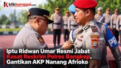 Iptu Ridwan Umar Resmi Jabat Kasat Reskrim Polres Bangkep, Gantikan AKP Nanang Afrioko