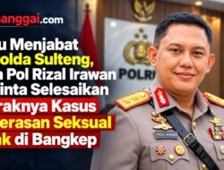 Baru Menjabat Kapolda Sulteng, Irjen Pol Rizal Irawan Diminta Selesaikan Maraknya Kasus Kekerasan Seksual Anak di Bangkep