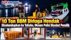 10 Ton BBM Diduga Hendak Diselundupkan ke Taliabu, Oknum Polisi Disebut Pemilik