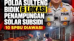 Polda Sulteng Bidik Enam Lokasi Penampungan Solar Subsidi, 10 SPBU Diawasi