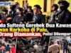 Polda Sulteng Gerebek Dua Kawasan Rawan Narkoba di Palu, 21 Orang Diamankan, Polisi Dilempari Batu