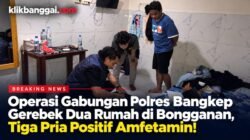 Operasi Gabungan Polres Bangkep Gerebek Dua Rumah di Bongganan, Tiga Pria Positif Amfetamin!